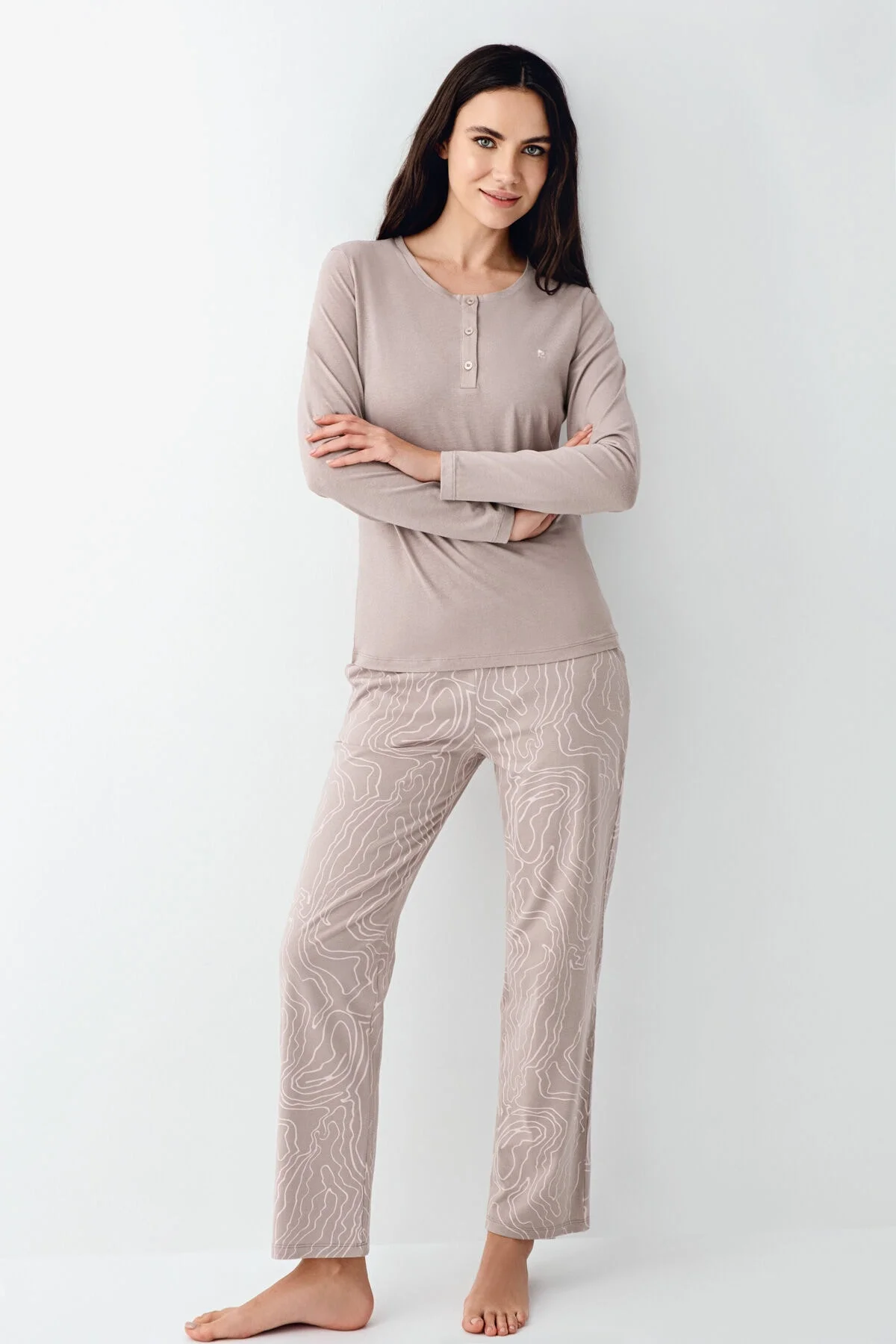 pierre-cardin-kadin-kahverengi-pijama-takimi-arnetta-48578.webp